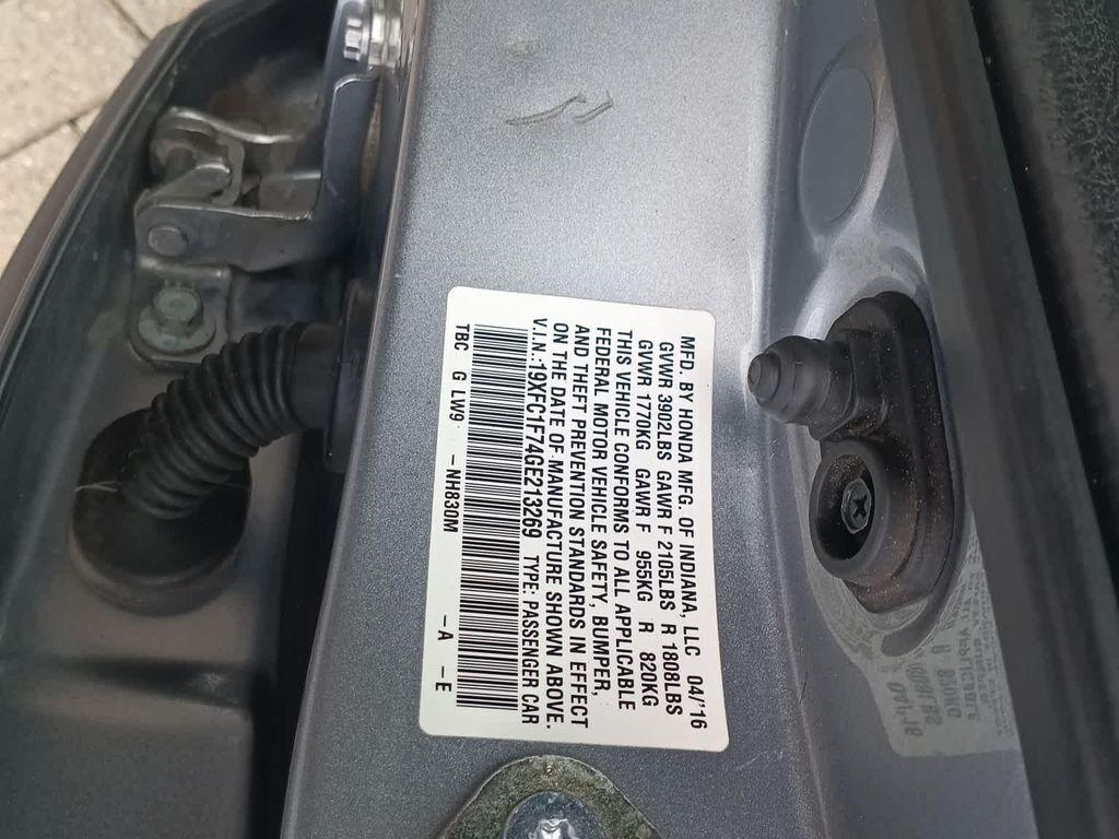used 2016 Honda Civic car, priced at $11,992