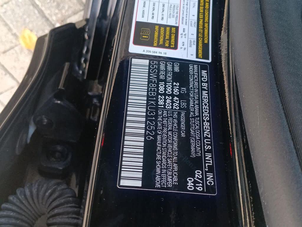 used 2019 Mercedes-Benz C-Class car, priced at $20,455