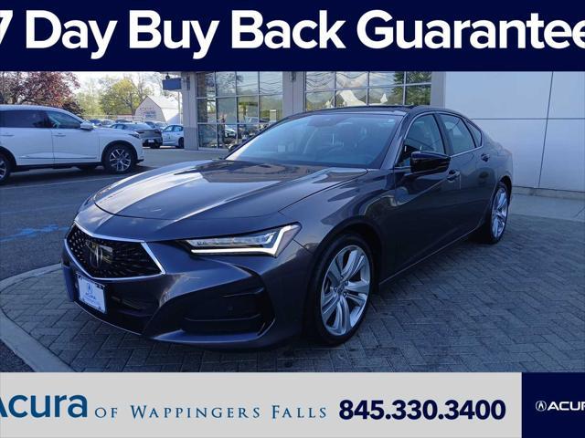 used 2021 Acura TLX car, priced at $29,887