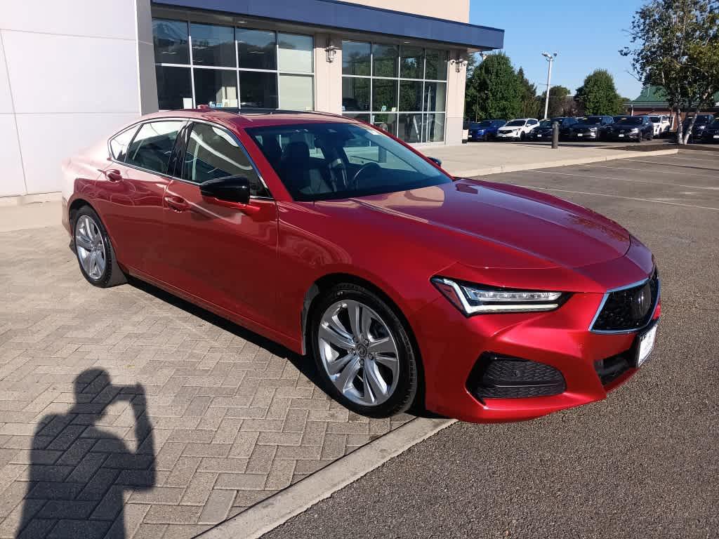 used 2022 Acura TLX car, priced at $33,299