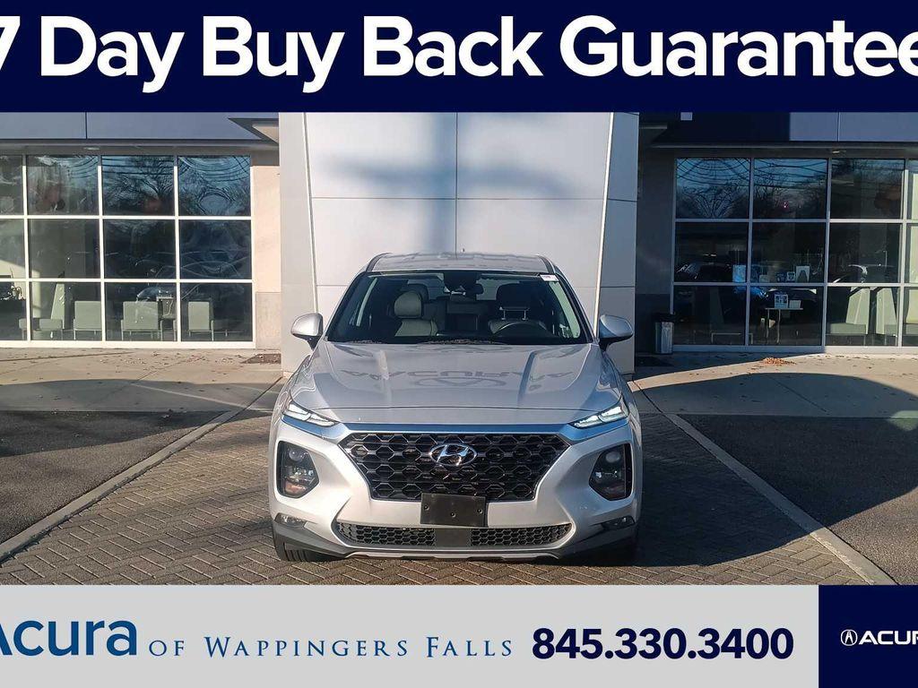used 2020 Hyundai Santa Fe car, priced at $11,995