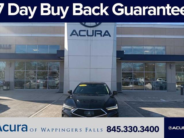 used 2021 Acura TLX car, priced at $26,895