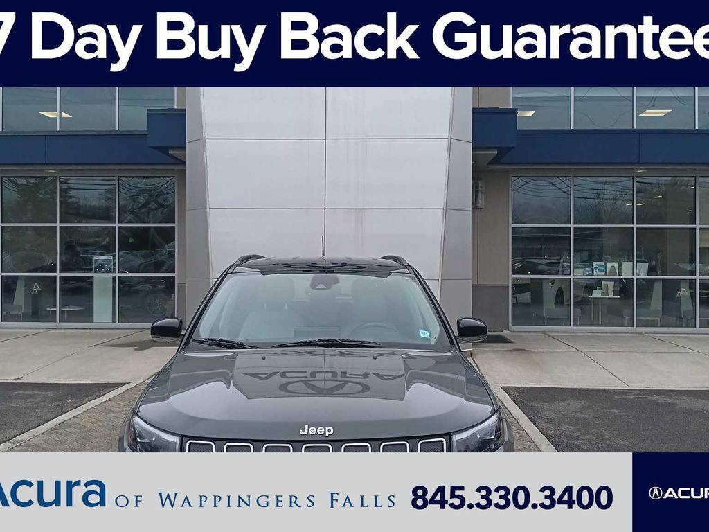 used 2022 Jeep Compass car, priced at $21,488