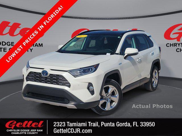 used 2021 Toyota RAV4 Hybrid car, priced at $27,999