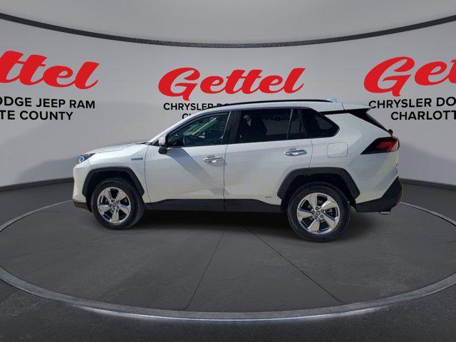 used 2021 Toyota RAV4 Hybrid car, priced at $27,399