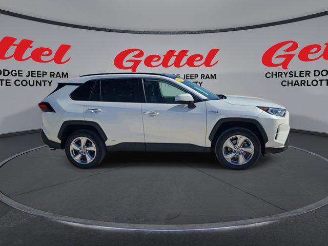 used 2021 Toyota RAV4 Hybrid car, priced at $27,399
