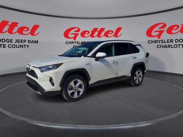 used 2021 Toyota RAV4 Hybrid car, priced at $27,399