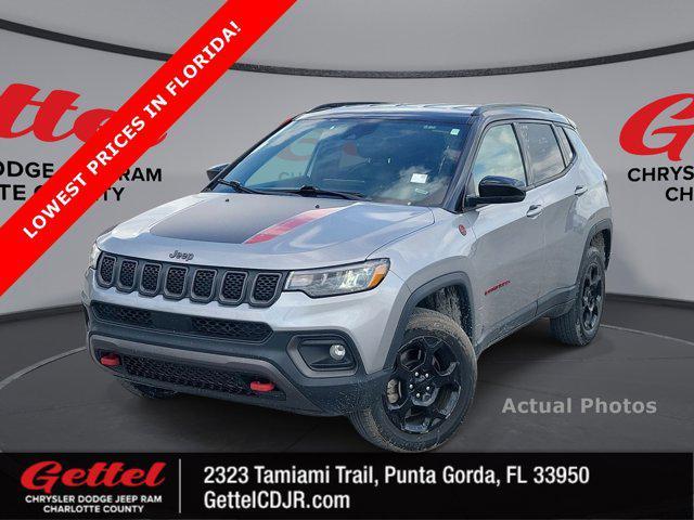 used 2023 Jeep Compass car, priced at $21,937