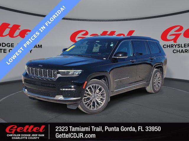 used 2022 Jeep Grand Cherokee L car, priced at $40,900