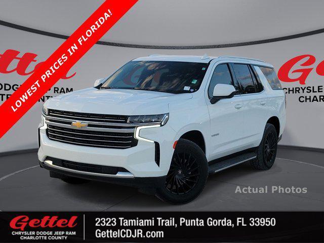 used 2021 Chevrolet Tahoe car, priced at $37,794