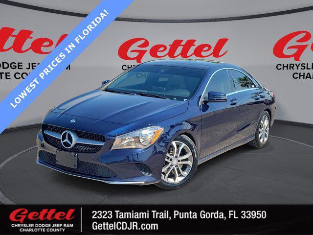 used 2018 Mercedes-Benz CLA 250 car, priced at $14,046