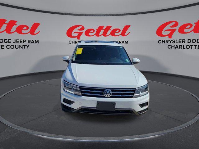 used 2021 Volkswagen Tiguan car, priced at $17,099