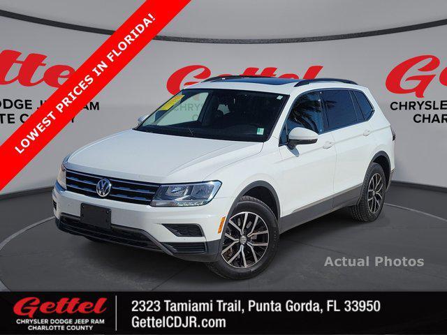 used 2021 Volkswagen Tiguan car, priced at $17,099