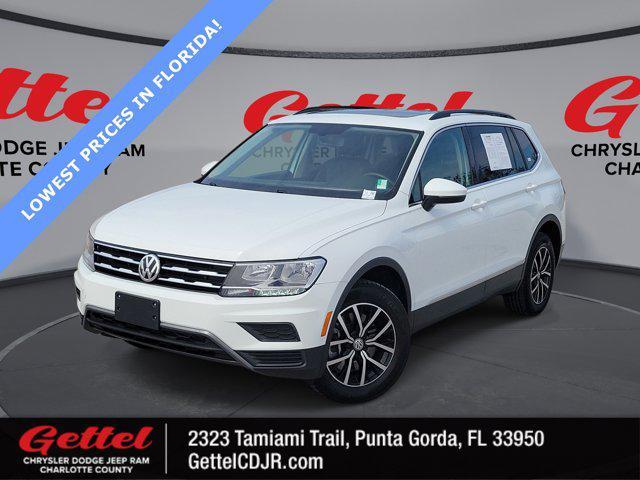 used 2021 Volkswagen Tiguan car, priced at $16,552