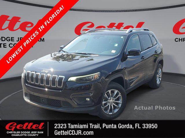 used 2021 Jeep Cherokee car, priced at $21,454