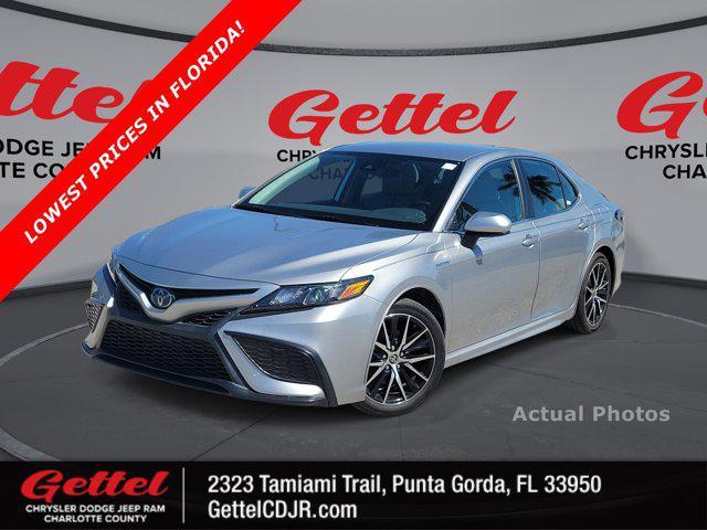 used 2021 Toyota Camry car, priced at $24,658