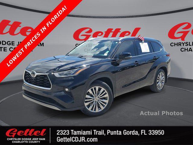 used 2022 Toyota Highlander car, priced at $40,756
