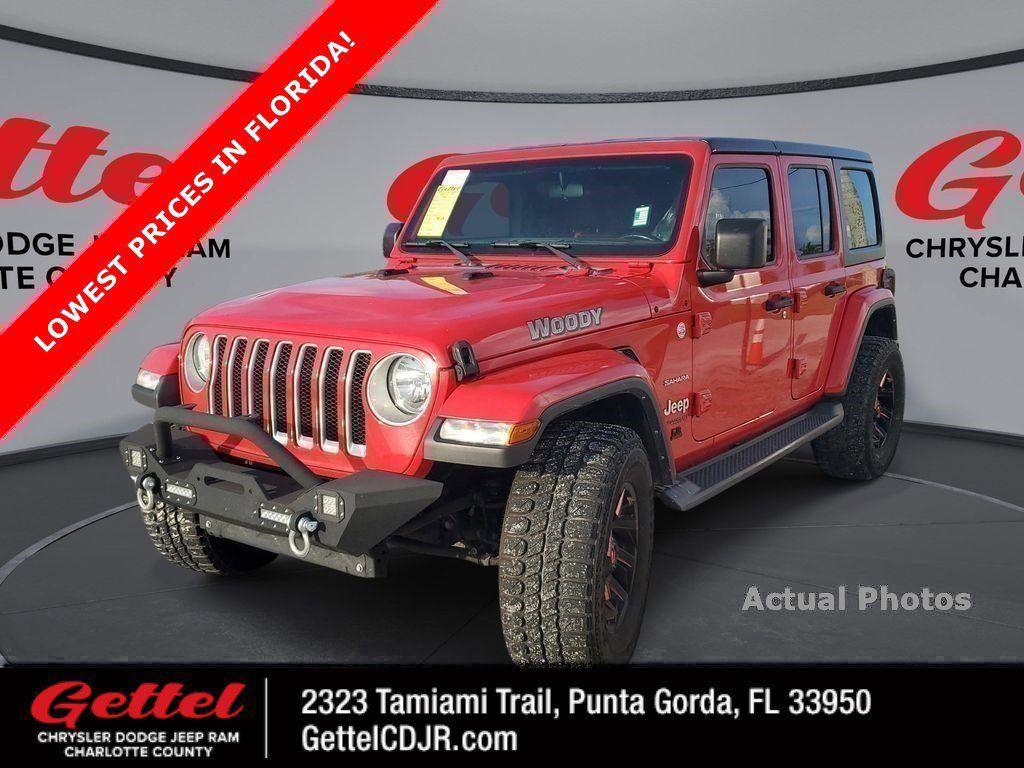 used 2021 Jeep Wrangler Unlimited car, priced at $29,568