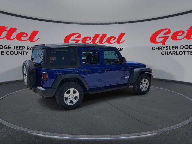 used 2020 Jeep Wrangler Unlimited car, priced at $21,899