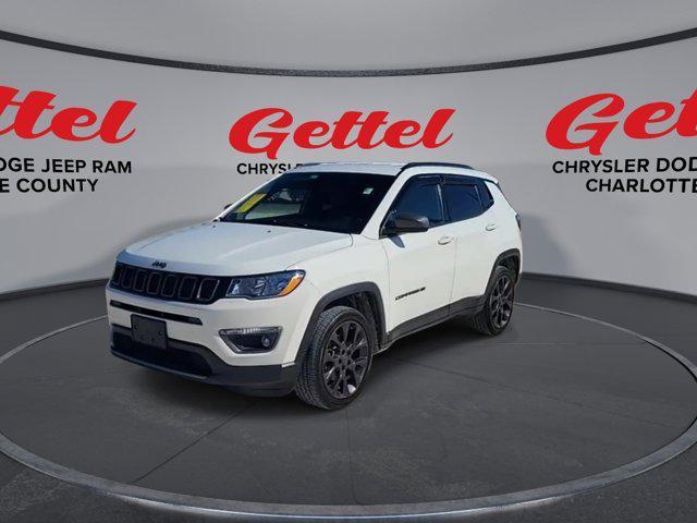 used 2021 Jeep Compass car, priced at $16,299