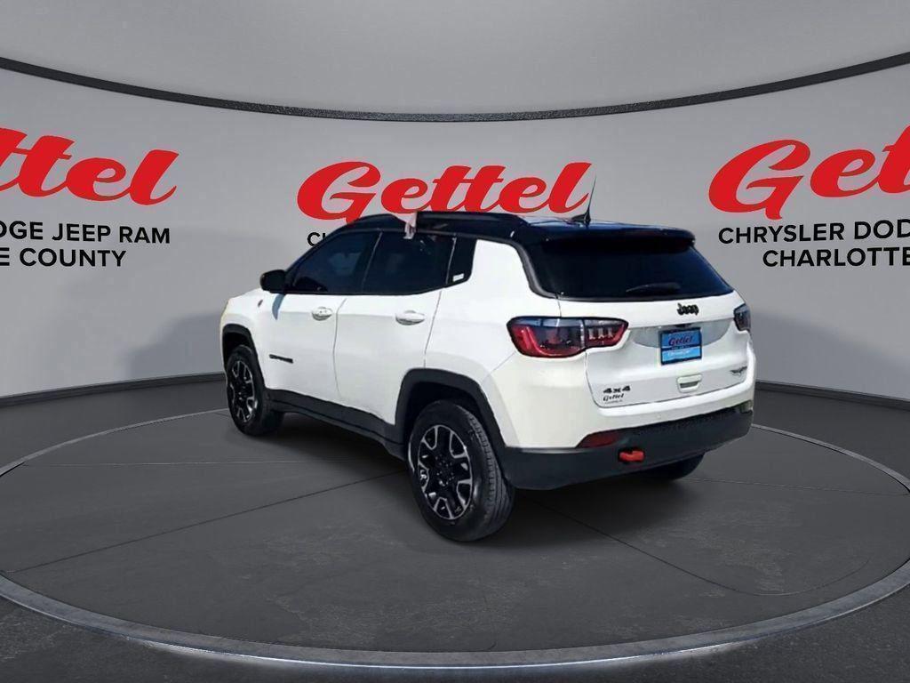 used 2021 Jeep Compass car, priced at $20,999