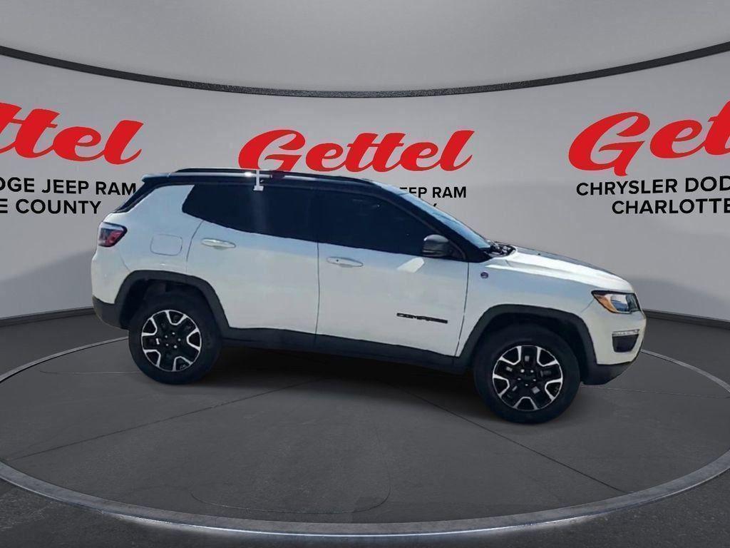 used 2021 Jeep Compass car, priced at $20,999