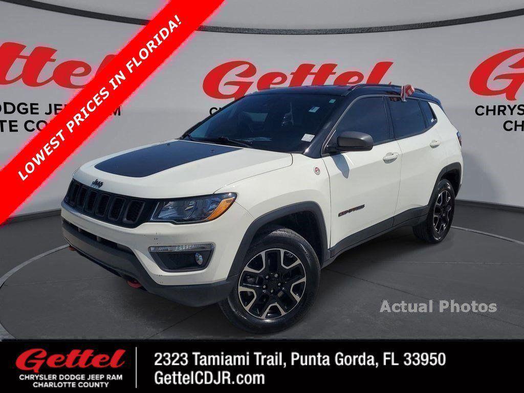 used 2021 Jeep Compass car, priced at $20,799