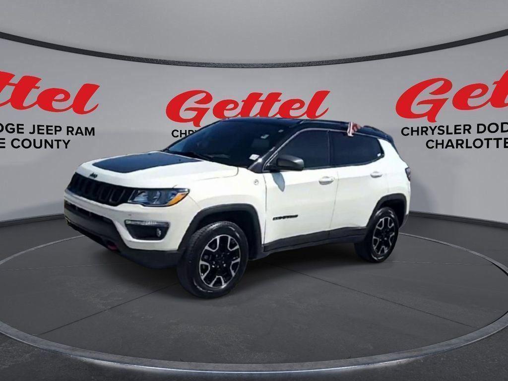 used 2021 Jeep Compass car, priced at $20,999