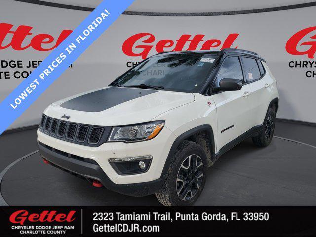 used 2021 Jeep Compass car, priced at $20,252