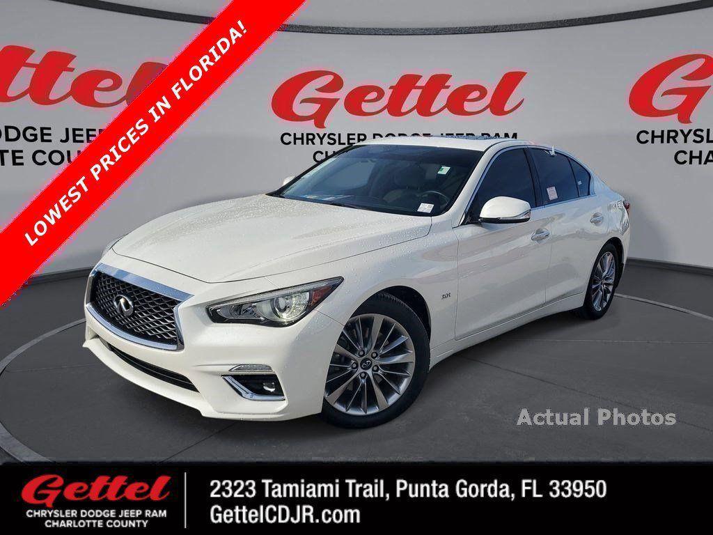 used 2019 INFINITI Q50 car, priced at $17,000