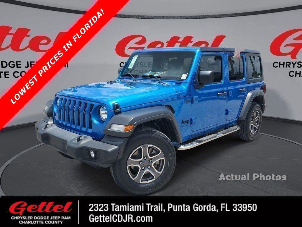 used 2023 Jeep Wrangler car, priced at $29,599