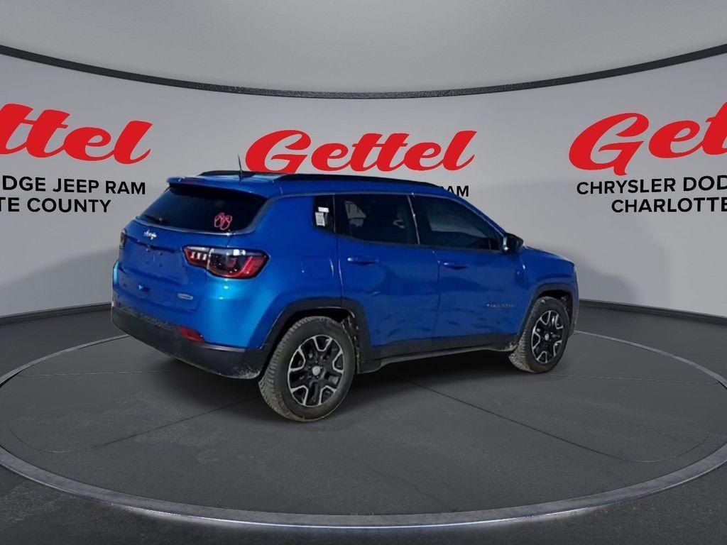 used 2022 Jeep Compass car, priced at $18,399