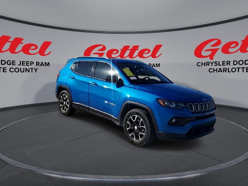 used 2022 Jeep Compass car, priced at $18,399