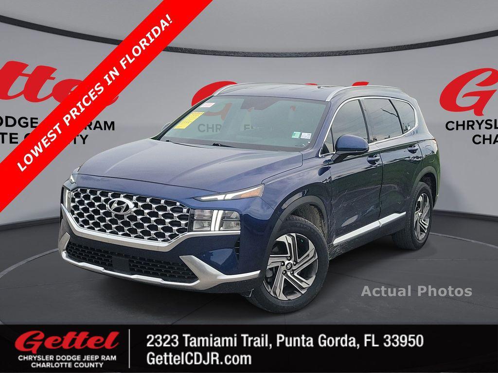 used 2022 Hyundai Santa Fe car, priced at $20,531