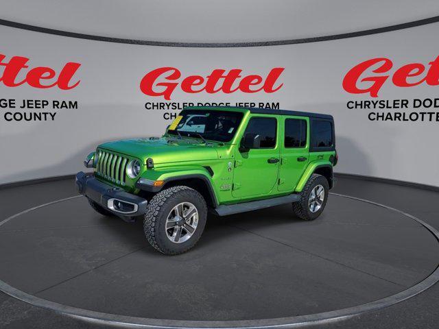 used 2020 Jeep Wrangler Unlimited car, priced at $29,599