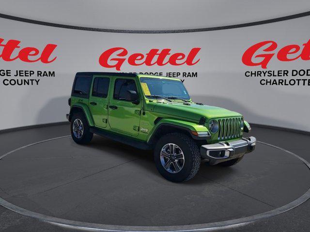 used 2020 Jeep Wrangler Unlimited car, priced at $29,599