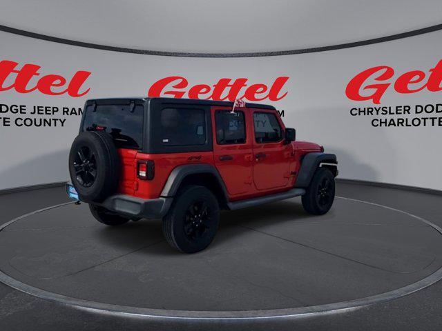 used 2020 Jeep Wrangler Unlimited car, priced at $30,435