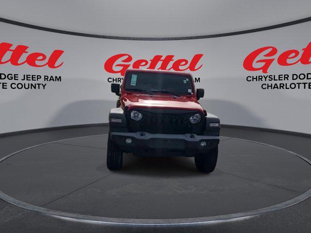 used 2020 Jeep Wrangler Unlimited car, priced at $30,435