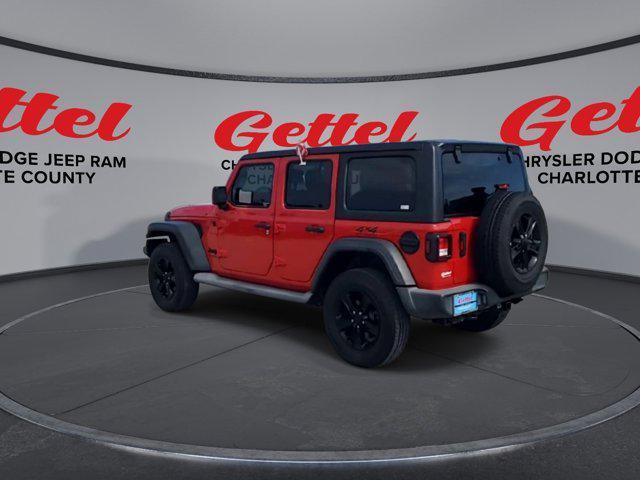 used 2020 Jeep Wrangler Unlimited car, priced at $30,435