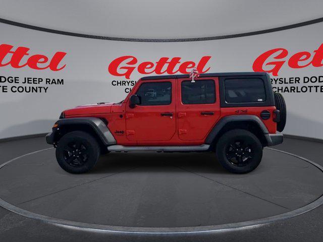 used 2020 Jeep Wrangler Unlimited car, priced at $30,435
