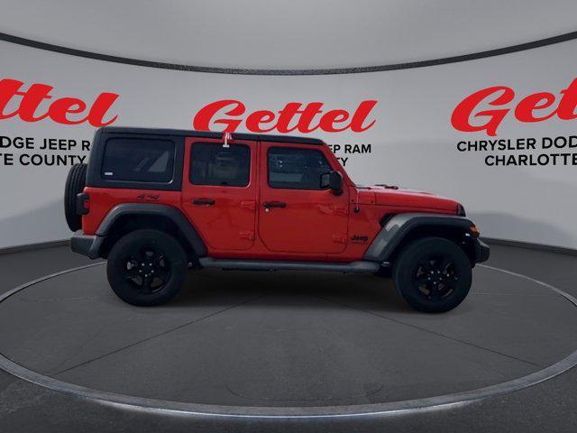 used 2020 Jeep Wrangler Unlimited car, priced at $30,435