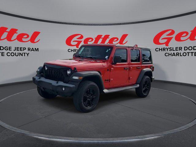 used 2020 Jeep Wrangler Unlimited car, priced at $30,435