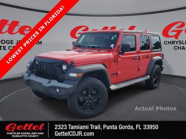 used 2020 Jeep Wrangler Unlimited car, priced at $30,435