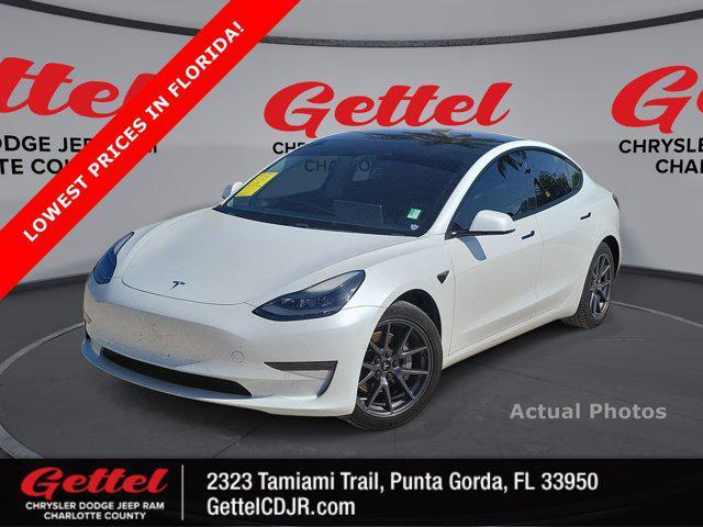 used 2021 Tesla Model 3 car, priced at $23,988