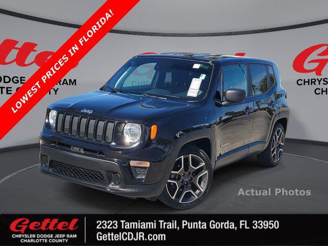 used 2021 Jeep Renegade car, priced at $15,984