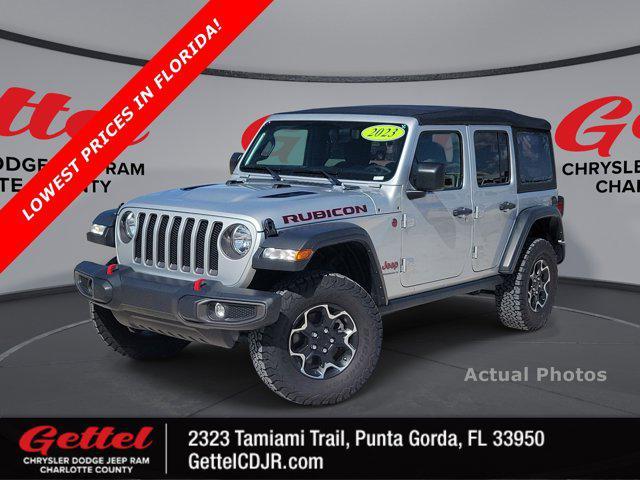 used 2023 Jeep Wrangler car, priced at $43,599