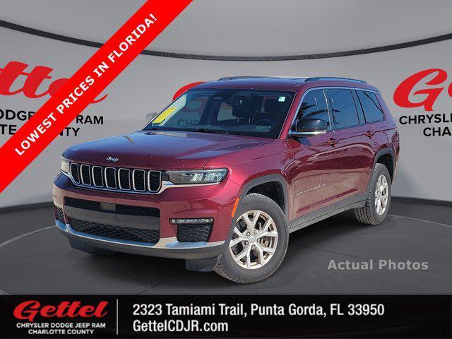 used 2021 Jeep Grand Cherokee L car, priced at $28,418