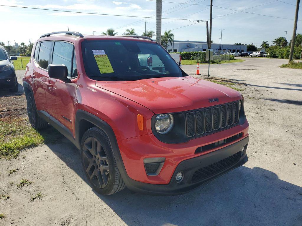 used 2021 Jeep Renegade car, priced at $15,582
