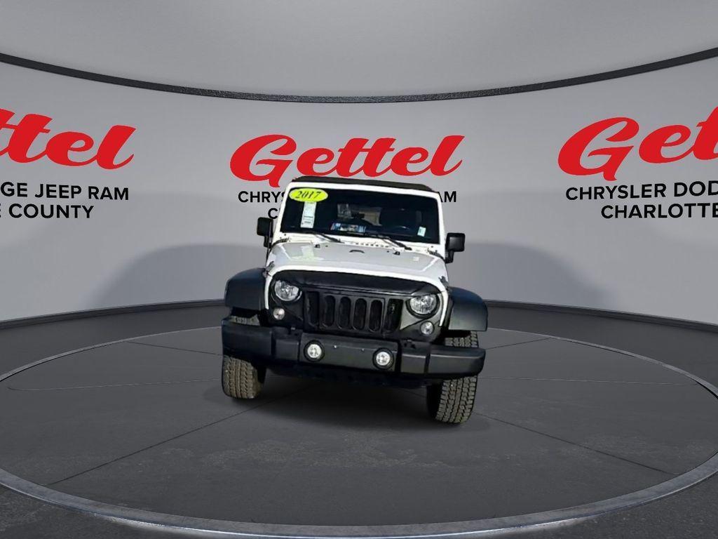 used 2017 Jeep Wrangler Unlimited car, priced at $15,999