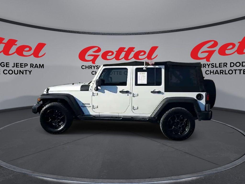 used 2017 Jeep Wrangler Unlimited car, priced at $15,999